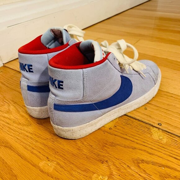 Nike Sb Blazer Chicago Ice Blue 2008 Size 9 - Picture 6 of 16